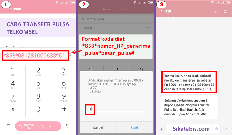 Cara Transfer Pulsa Indosat Ke Telkomsel Jevt Online