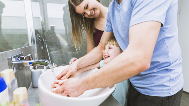 cuci tangan untuk pola hidup sehat
