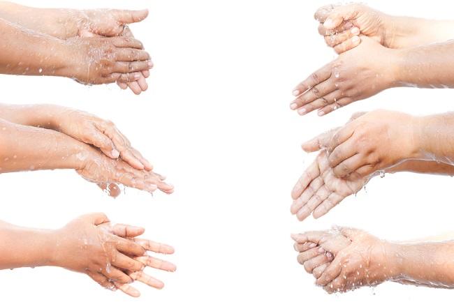 cuci tangan dengan benar sebagai pola hidup bersih