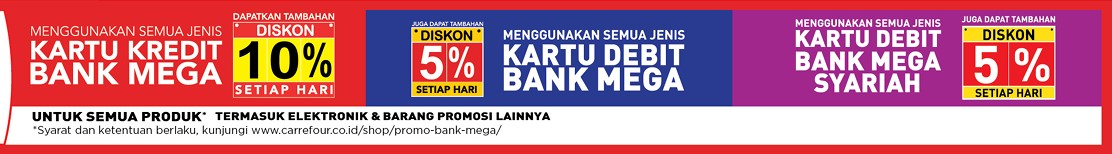 Promo bank Mega Transmart
