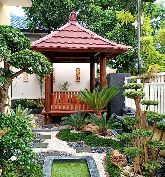 Dekor Taman Rumah: Tips / Contoh Desain / Hitung Biaya • Sikatabis.com